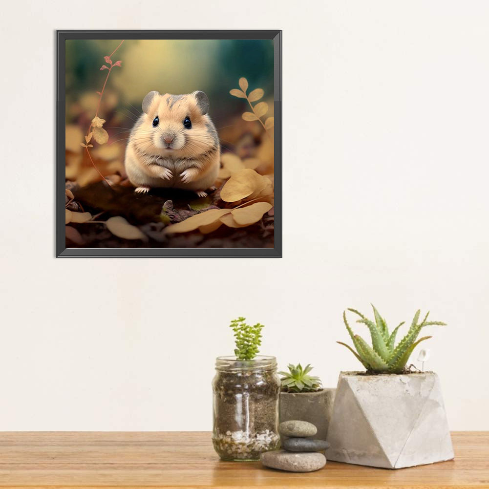 Hamster - Full Square Drill Diamond Painting 30*30CM