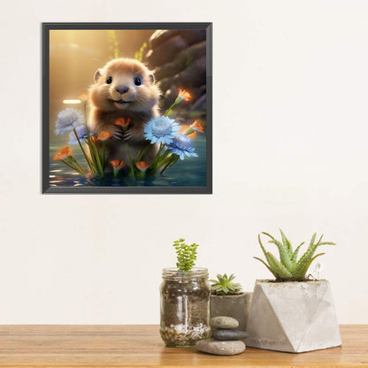 Otter - Full Square Drill Diamond Painting 30*30CM