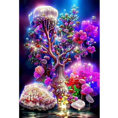 Spirit Tree - 11CT Stamped Cross Stitch 40*60CM