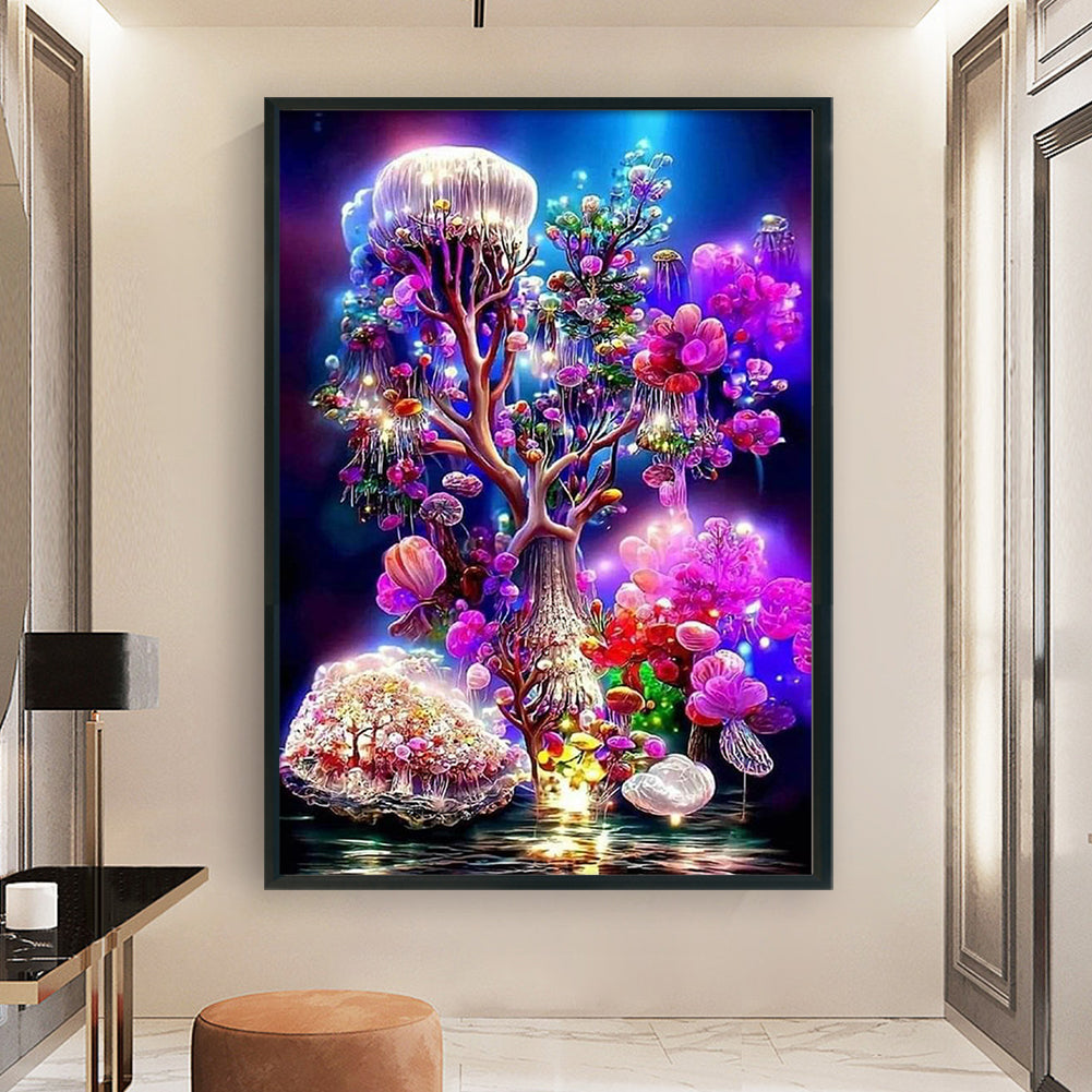 Spirit Tree - 11CT Stamped Cross Stitch 40*60CM