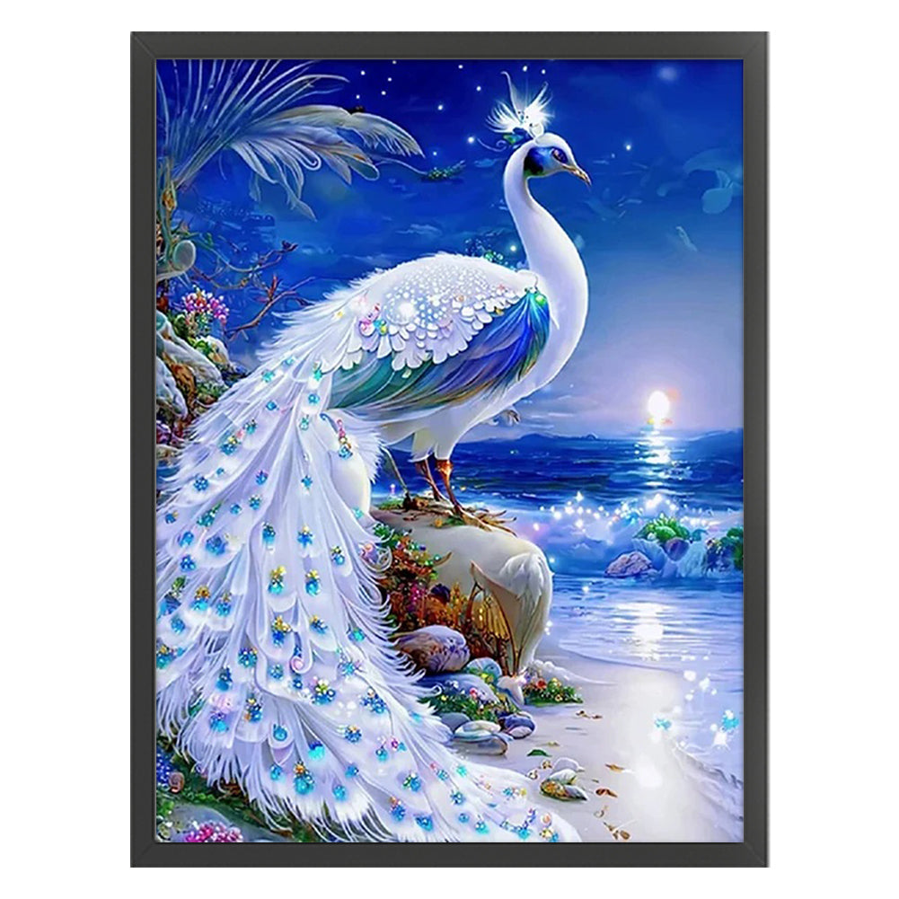 Peacock - 14CT Stamped Cross Stitch 50*65CM