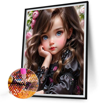 Little Girl - Full Square Drill Diamond Painting 40*50CM