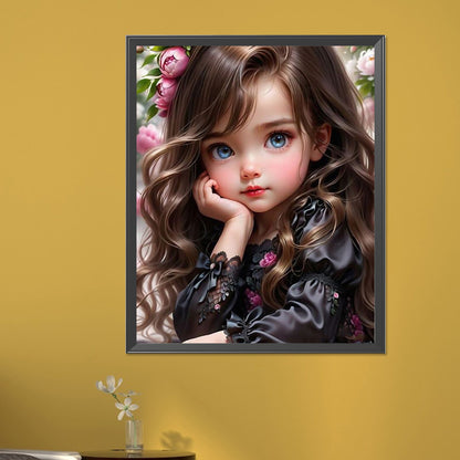 Little Girl - Full Square Drill Diamond Painting 40*50CM