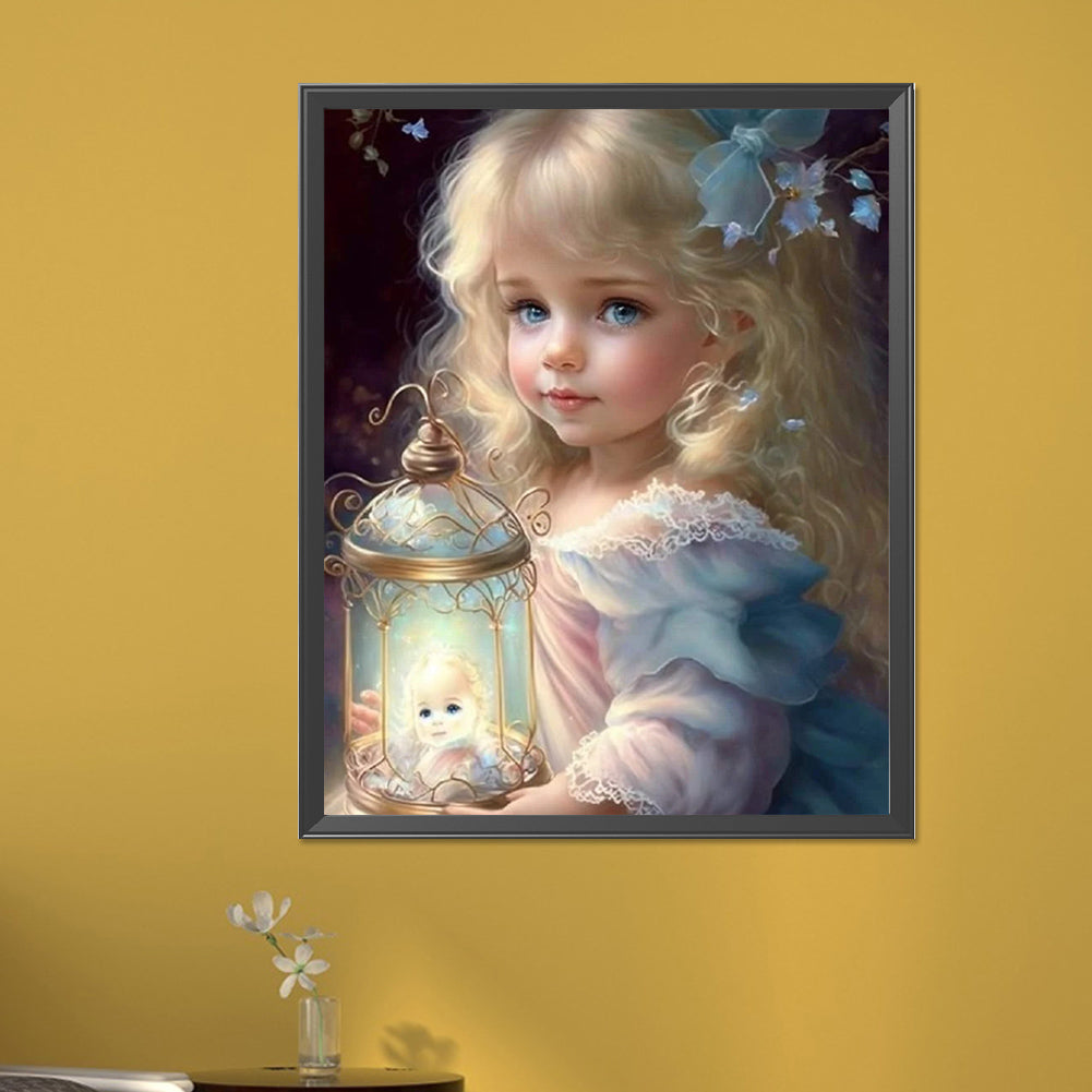 Little Girl - Full Square Drill Diamond Painting 40*50CM