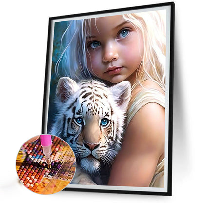 Little Girl - Full Square Drill Diamond Painting 40*50CM