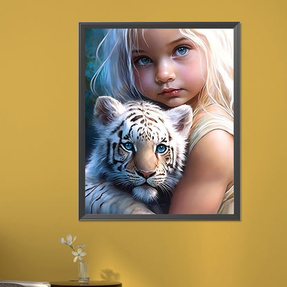 Little Girl - Full Square Drill Diamond Painting 40*50CM