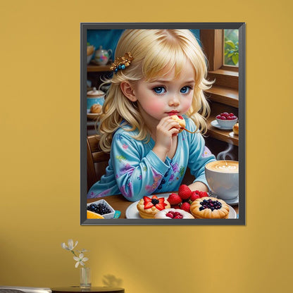 Little Girl - Full Square Drill Diamond Painting 40*50CM