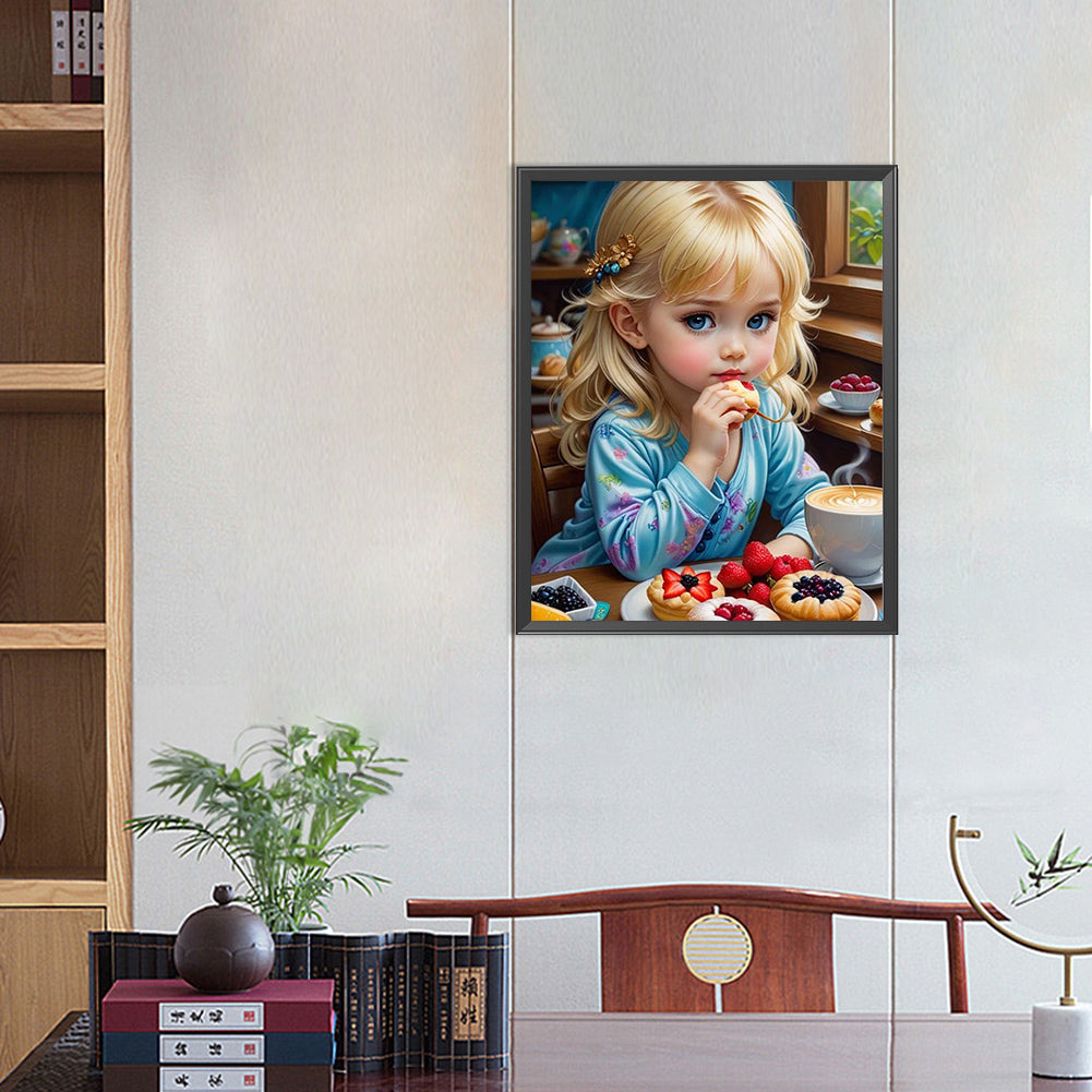 Little Girl - Full Square Drill Diamond Painting 40*50CM