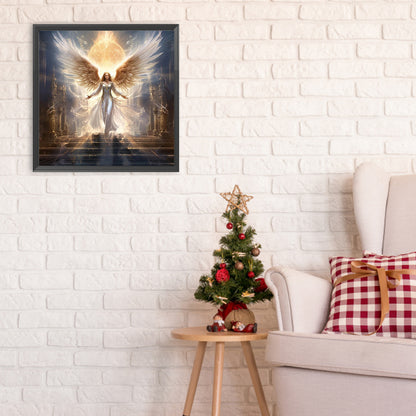 Angel Girl - Full Round Drill Diamond Painting 30*30CM