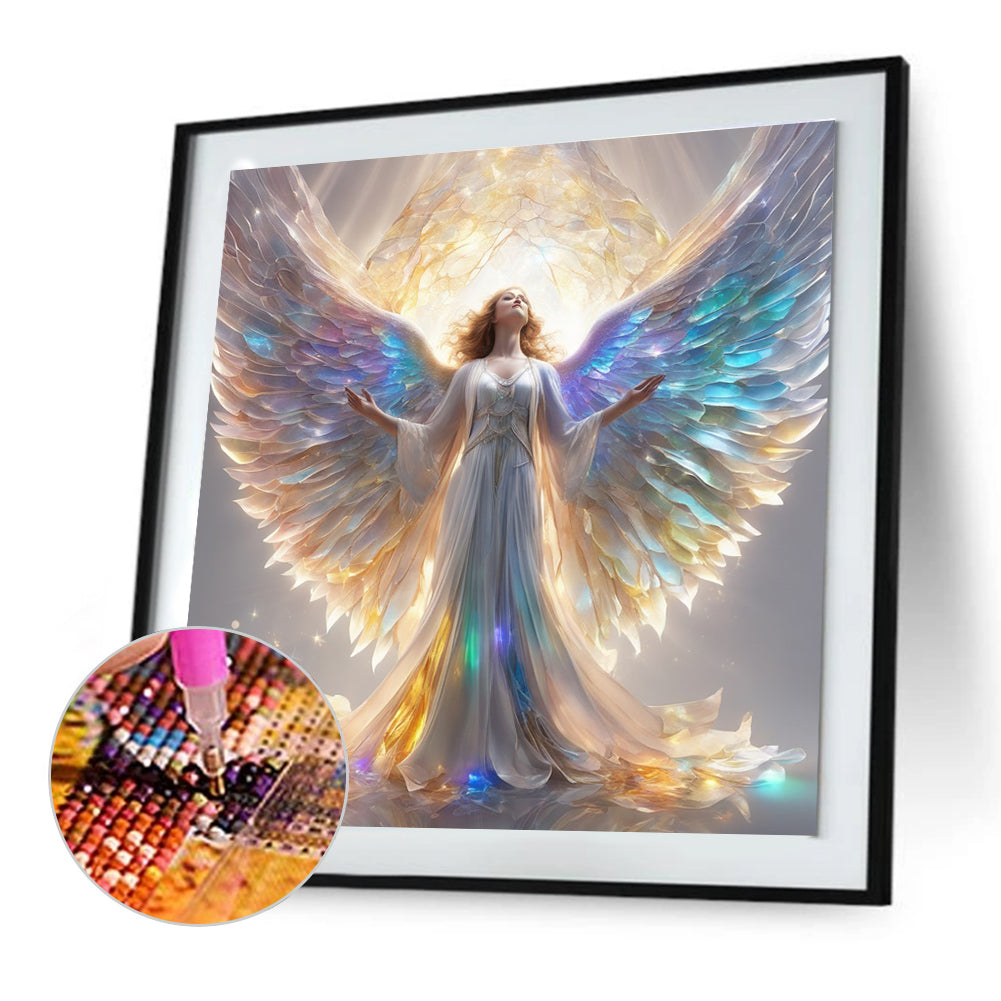 Angel Girl - Full Round Drill Diamond Painting 30*30CM