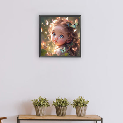 Elf Baby - Full Round Drill Diamond Painting 30*30CM