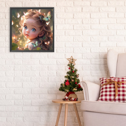 Elf Baby - Full Round Drill Diamond Painting 30*30CM