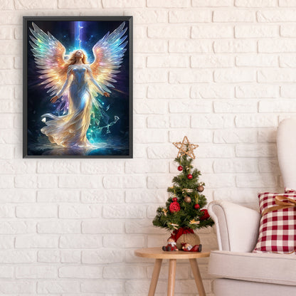 Winged Angel - Full Round Drill Diamond Painting 30*40CM