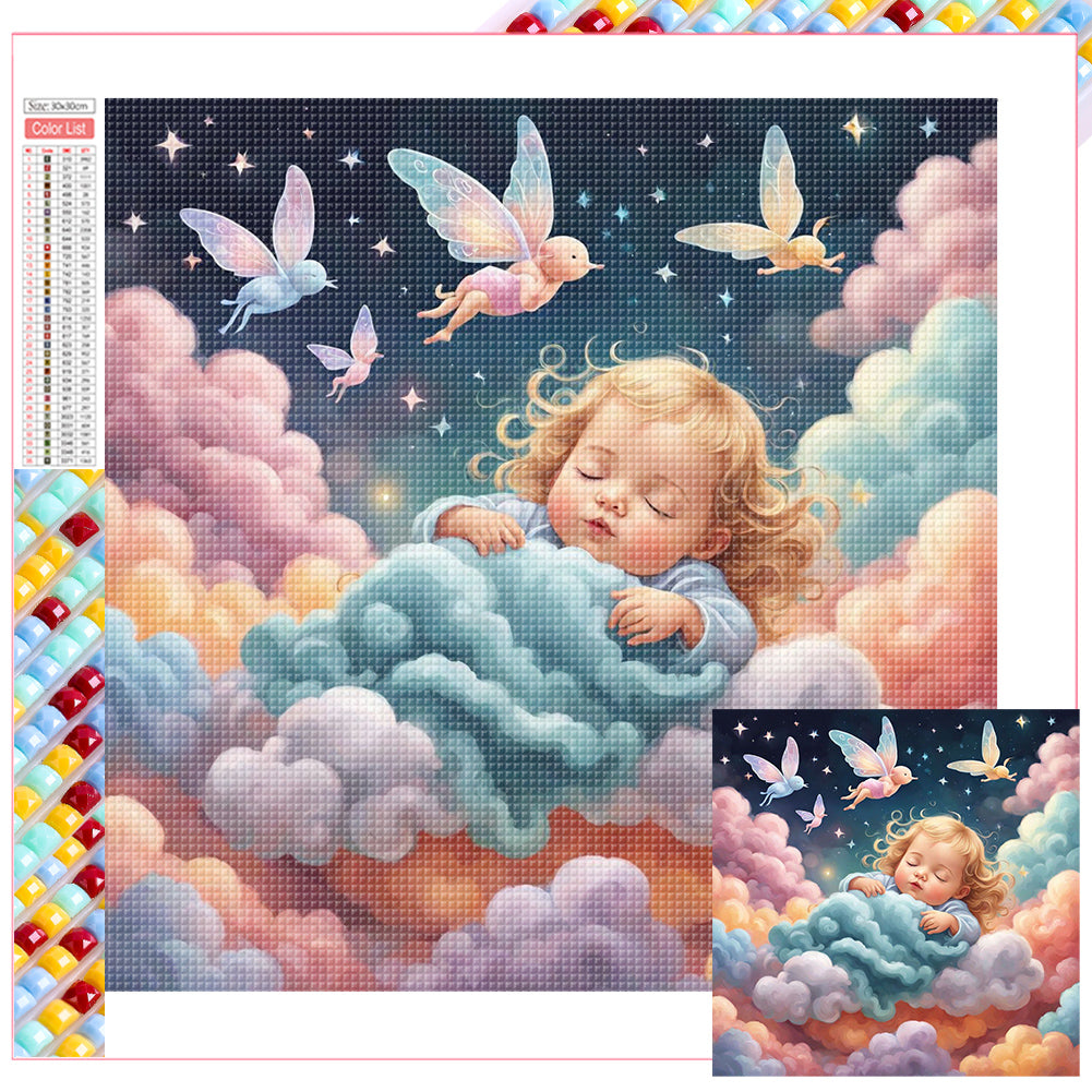 Dream Baby - Full Square Drill Diamond Painting 30*30CM