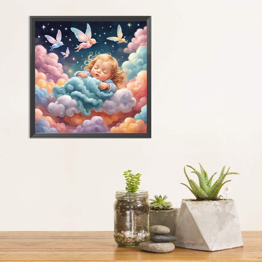 Dream Baby - Full Square Drill Diamond Painting 30*30CM