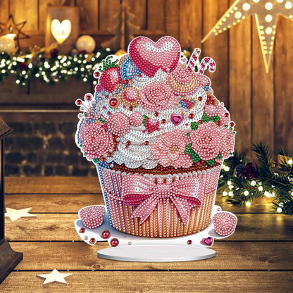 Heart Dessert DIY Diamond Painting Desktop Decoration for Office Desktop Decor