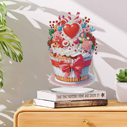 Heart Dessert DIY Diamond Painting Desktop Decoration for Office Desktop Decor