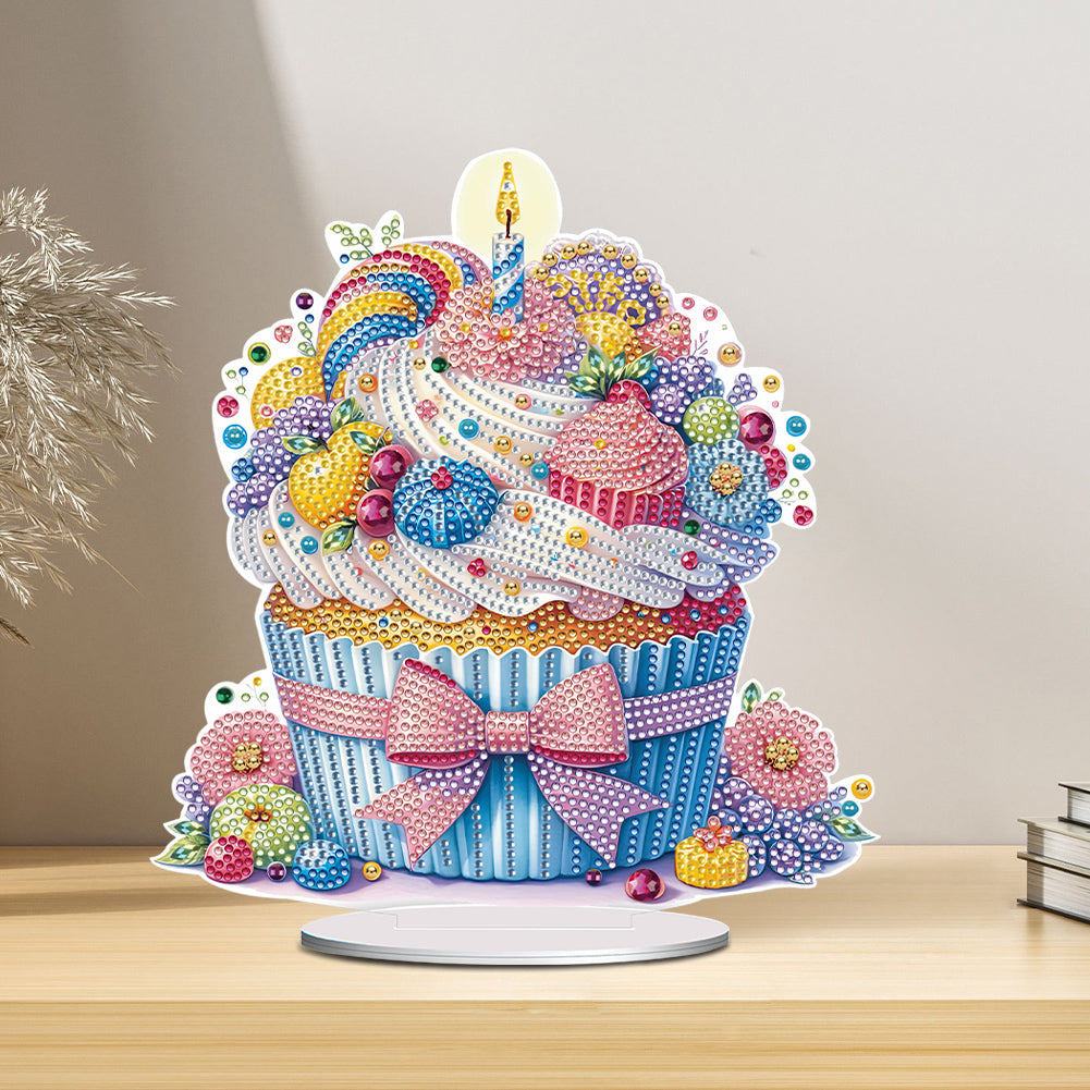 Heart Dessert DIY Diamond Painting Desktop Decoration for Office Desktop Decor