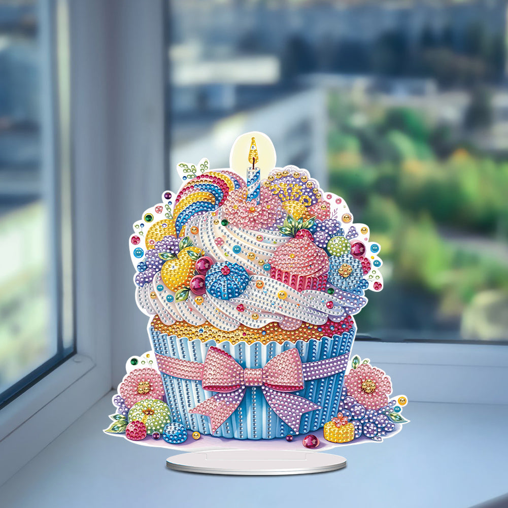 Heart Dessert DIY Diamond Painting Desktop Decoration for Office Desktop Decor