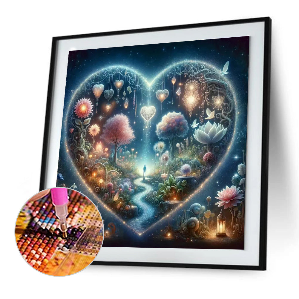 Love Tree Of Life - Full Round Drill Diamond Painting 30*30CM