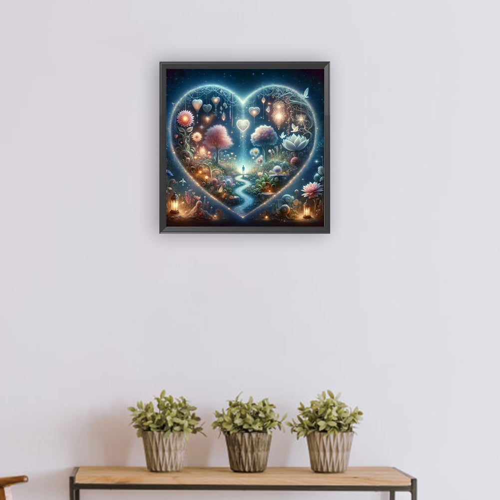 Love Tree Of Life - Full Round Drill Diamond Painting 30*30CM