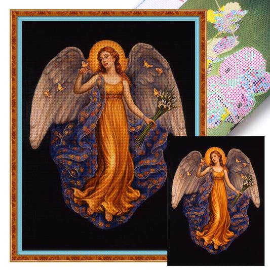 Angel - 11CT Stamped Cross Stitch 50*65CM