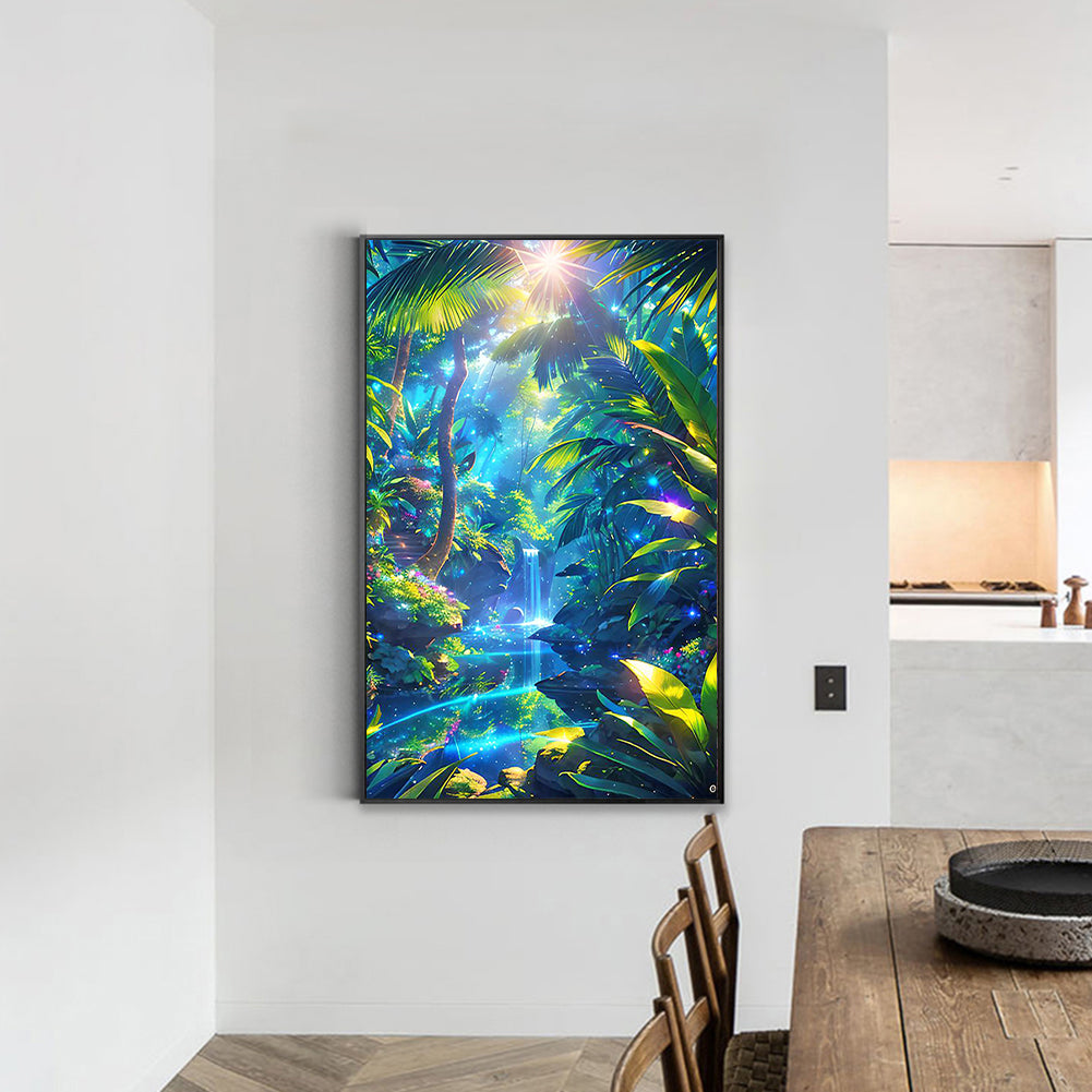 Jungle Secret - Full Round Drill Diamond Painting 40*60CM