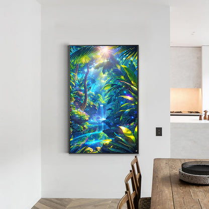 Jungle Secret - Full Round Drill Diamond Painting 40*60CM