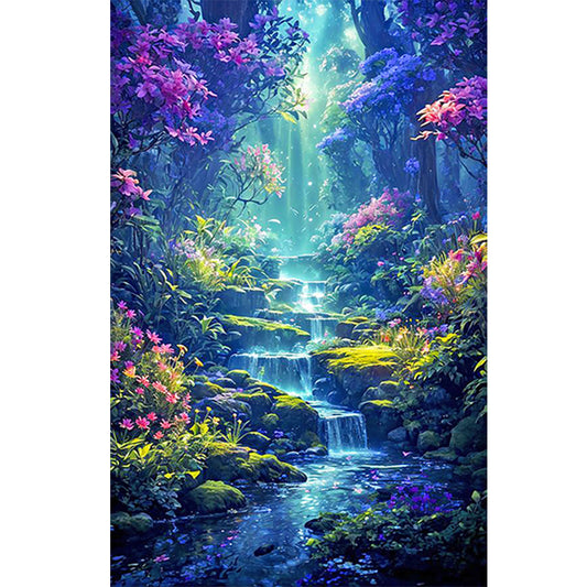 Jungle Secret - Full Round Drill Diamond Painting 40*60CM