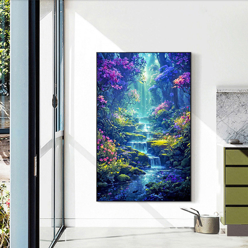 Jungle Secret - Full Round Drill Diamond Painting 40*60CM