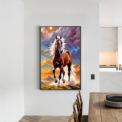 Horse - Full Round Drill Diamond Painting 40*60CM