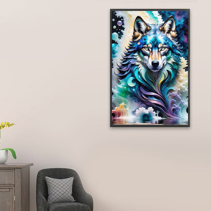 Wolf - Full Square Drill Diamond Painting 40*60CM