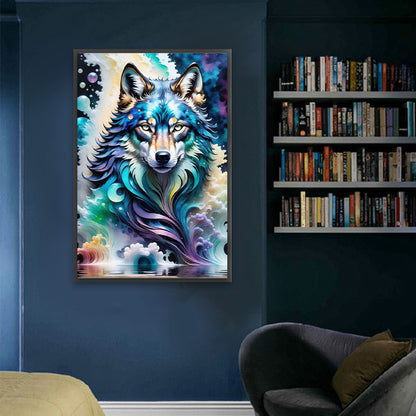 Wolf - Full Square Drill Diamond Painting 40*60CM