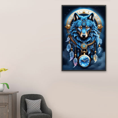 Wolf - Full Square Drill Diamond Painting 40*60CM