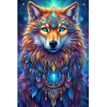 Wolf - Full Square Drill Diamond Painting 40*60CM