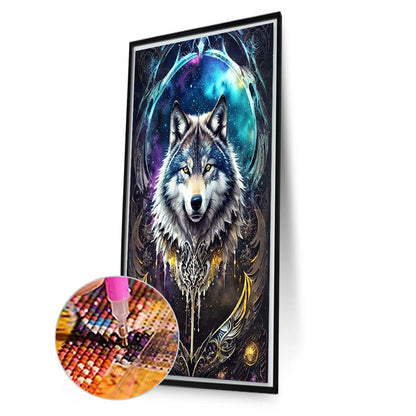 Wolf - Full Square Drill Diamond Painting 40*60CM