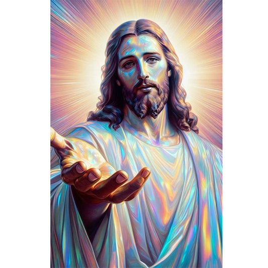 Jesus' Saving Hand - Full Round Drill Diamond Painting 40*60CM
