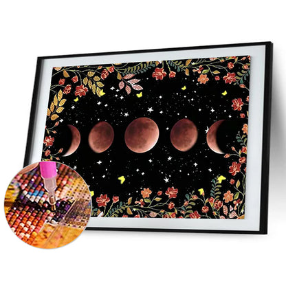 Moon - Full Round Drill Diamond Painting 60*45CM