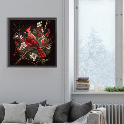 Cardinal - Full Round Drill Diamond Painting 30*30CM