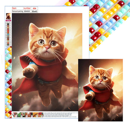 Kitten - Full Square Drill Diamond Painting 30*40CM