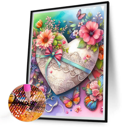 Love Gift - Full Round Drill Diamond Painting 30*40CM