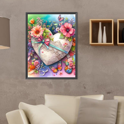 Love Gift - Full Round Drill Diamond Painting 30*40CM