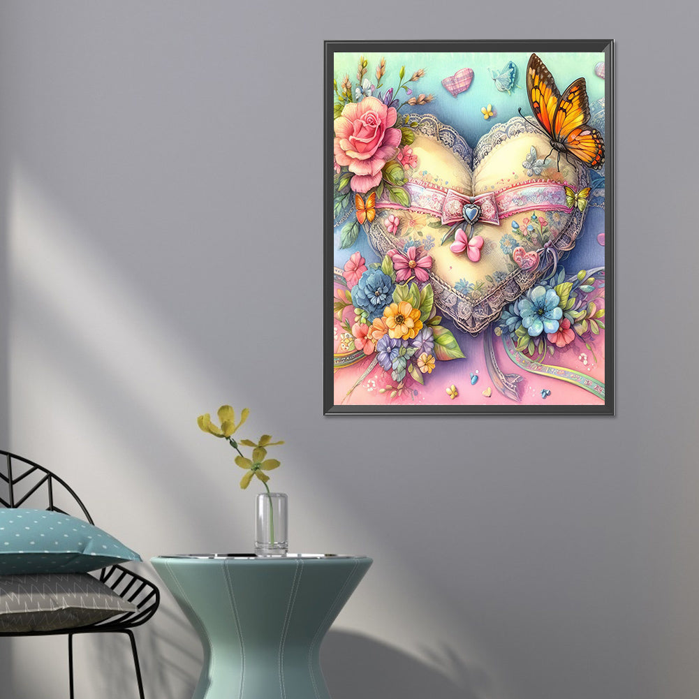 Love Pansies - Full Round Drill Diamond Painting 50*60CM