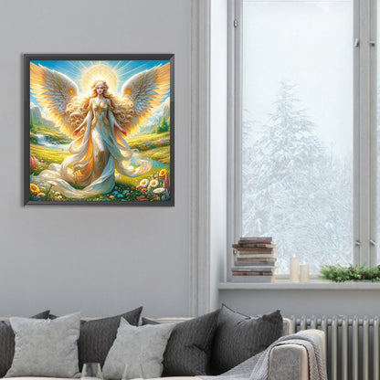 Angel Girl - Full Round Drill Diamond Painting 30*30CM