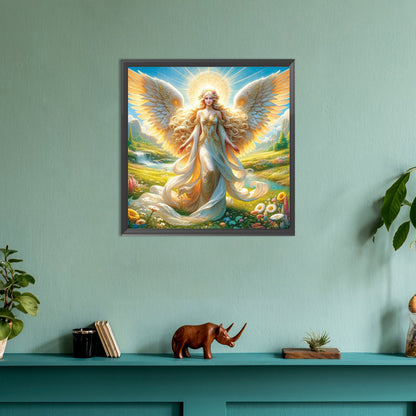 Angel Girl - Full Round Drill Diamond Painting 30*30CM