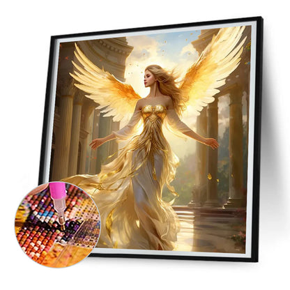 Angel Girl - Full Round Drill Diamond Painting 30*30CM