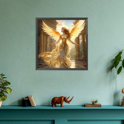 Angel Girl - Full Round Drill Diamond Painting 30*30CM