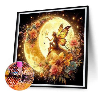 Angel Girl - Full Round Drill Diamond Painting 30*30CM