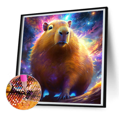 Galaxy Capybara - Full Round Drill Diamond Painting 30*30CM