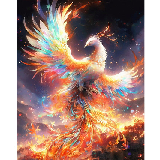 Phoenix - Full Round Drill Diamond Painting 40*50CM